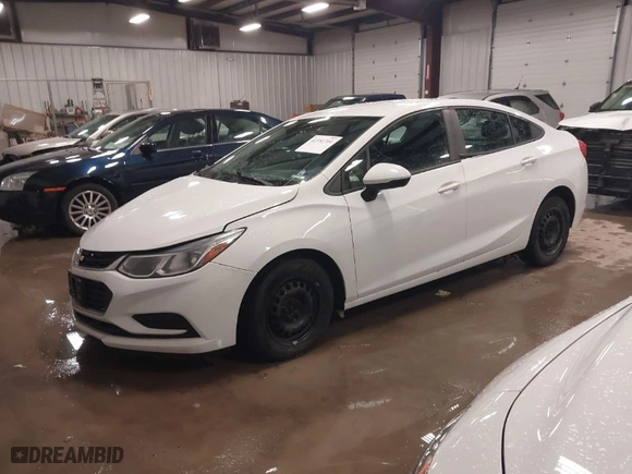2016 Chevrolet Cruze LS with VIN 1G1BC5SM3G7245060, listed as a IAAI auction lot 41552704 with 140,631 mi miles. Bid and sale history available at carsss.com. Image 2.