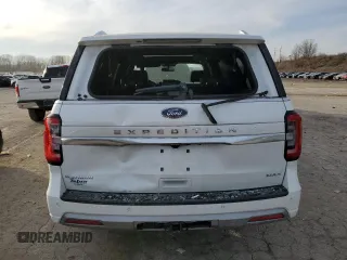 2023 Ford Expedition Max Platinum with VIN 1FMJK1M87PEA27287, listed as a Copart auction lot 42148204 with 2,666 mi miles and Salvage title. Bid and sale history available at DreamBid. Image 6.