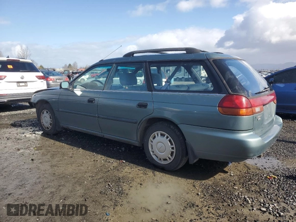 1995 Subaru Legacy L with VIN 4S3BK6358S6352272, listed as a Copart auction lot 46073325 with 211,502 mi miles and Salvage title. Bid and sale history available at DreamBid. Image 2.