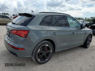 2020 Audi SQ5 Premium Plus with VIN WA1B4AFY8L2127341, listed as a Copart auction lot 69452274 with 41,814 mi miles and Salvage Title. Bid and sale history available at DreamBid. Image 3.