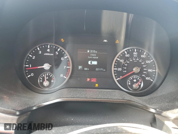2022 Kia Telluride EX z VIN 5XYP34HC0NG269323, wystawiony jako Copart lot #57428245 z przebiegiem 22 171 mil mil oraz Szkoda całkowita • Salvage title. Historia ofert i sprzedaży dostępna na DreamBid. Obrazek 9.