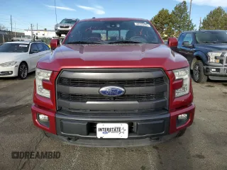 2015 Ford F-150 XLT with VIN 1FTEW1EG1FFC37800, listed as a Copart auction lot 48378485 with 111,996 mi miles and Salvage Title. Bid and sale history available at carsss.com. Image 5.