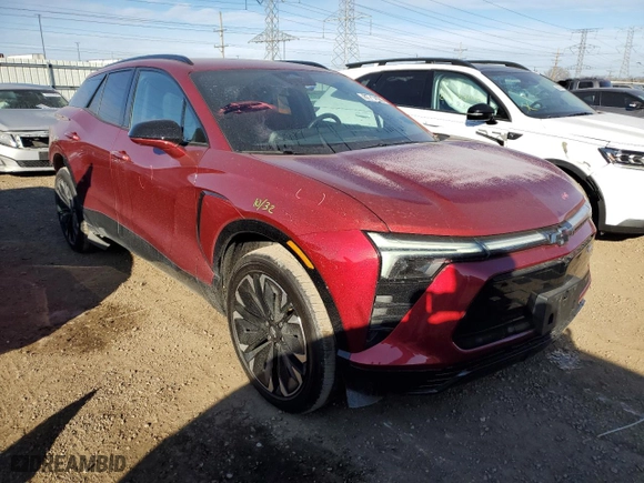 2024 Chevrolet Blazer EV eAWD RS with VIN 3GNKDCRJXRS134411, listed as a Copart auction lot 87714135 with 31,493 mi miles and Salvage Title. Bid and sale history available at carsss.com. Image 4.