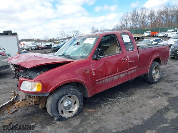 2000 Ford F-150 XL with VIN 1FTRX18W8YNB08110, listed as a IAAI auction lot 41701007 with 92,783 mi miles. Bid and sale history available at carsss.com. Image 2.