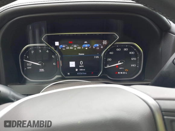 2020 GMC Sierra 1500 Denali with VIN 3GTU9FEL8LG295605, listed as a IAAI auction lot 41922060 with 65,561 mi miles and . Bid and sale history available at DreamBid. Image 7.