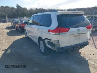 2014 Toyota Sienna Ltd with VIN 5TDDK3DC0ES090160, listed as a IAAI auction lot 41763998 with 160,508 mi miles. Bid and sale history available at carsss.com. Image 3.