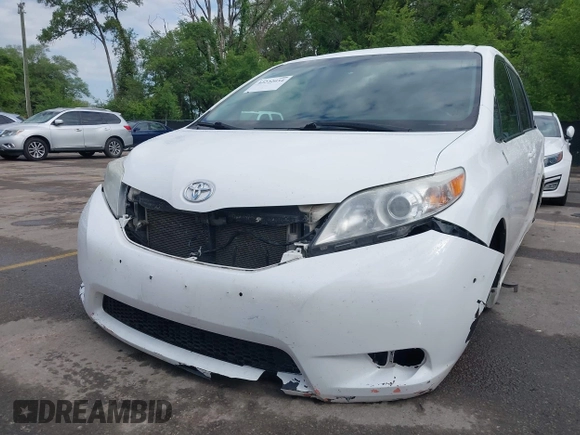 2017 Toyota Sienna LE Auto Access Seat with VIN 5TDKZ3DC0HS825095, listed as a IAAI auction lot 42222054 with 318,349 mi miles and . Bid and sale history available at DreamBid. Image 6.