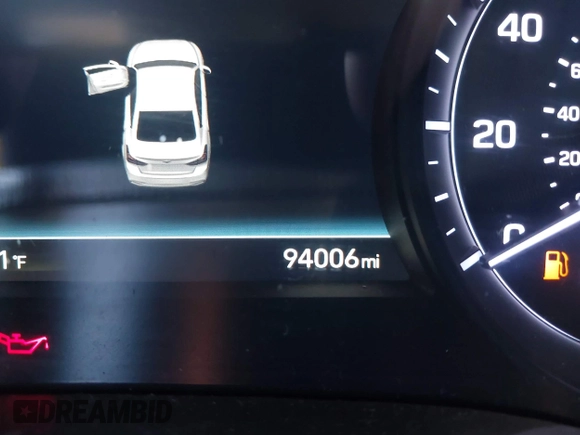 2018 Genesis G80 3.8L z VIN KMHGN4JE7JU262623, wystawiony jako IAAI lot #41230215 z przebiegiem 94 006 mil mil oraz . Historia ofert i sprzedaży dostępna na DreamBid. Obrazek 7.