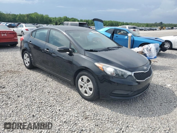 2015 Kia Forte LX with VIN KNAFX4A6XF5429655, listed as a Copart auction lot 53858675 with 71,844 mi miles and Salvage Title. Bid and sale history available at carsss.com. Image 4.