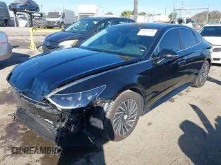 2021 Hyundai Sonata Hybrid Limited with VIN KMHL54JJ0MA017423, listed as a IAAI auction lot 41637455 with 39,555 mi miles. Bid and sale history available at carsss.com. Image 19.