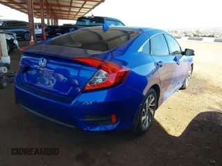 2017 Honda Civic Sedan EX with VIN 19XFC2F72HE028712, listed as a IAAI auction lot 41859083 with 106,250 mi miles. Bid and sale history available at carsss.com. Image 4.