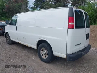 2005 Chevrolet Express Cargo with VIN 1GCFG15X951101878, listed as a IAAI auction lot 42218005 with 374,603 mi miles and . Bid and sale history available at DreamBid. Image 3.