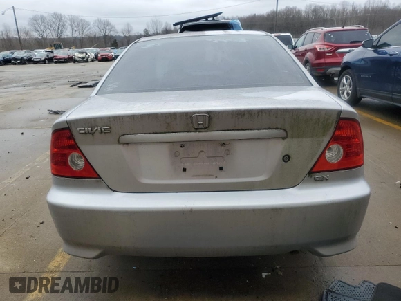 2004 Honda Civic EX с VIN 1HGEM22944L045028, выставлен на аукционе Copart как лот 44078585 с пробегом 172 048 миль миль и На запчасти • Non repairable. История ставок и продаж доступна на DreamBid. Изображение 6.