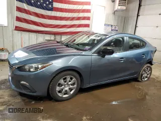 2015 Mazda 3 i SV with VIN JM1BM1T7XF1273445, listed as a Copart auction lot 50573685 with 81,701 mi miles and Salvage Title. Bid and sale history available at carsss.com. Image 1.