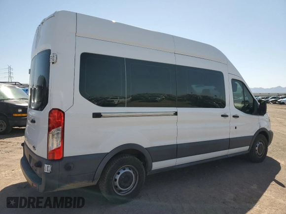 2018 Ford Transit Passenger XL with VIN 1FBZX2XM8JKB41741, listed as a Copart auction lot 48055485 with 51,090 mi miles and Salvage Title. Bid and sale history available at DreamBid. Image 3.