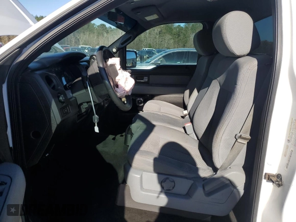 2013 Ford F-150 XL with VIN 1FTMF1CF2DFC41969, listed as a Copart auction lot 49729085 with 195,243 mi miles and Salvage title. Bid and sale history available at DreamBid. Image 7.