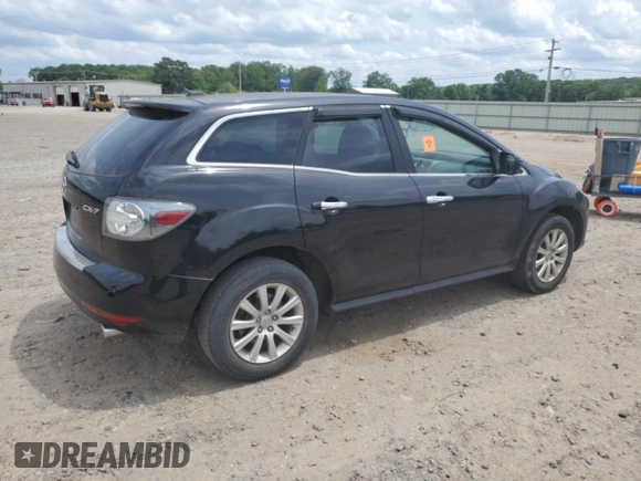 2011 Mazda CX-7 i Touring with VIN JM3ER2C52B0382041, listed as a Copart auction lot 54553465 with 137,255 mi miles and Salvage Title. Bid and sale history available at DreamBid. Image 3.