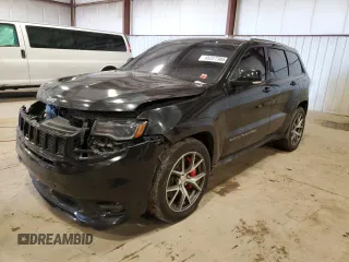 2017 Jeep Grand Cherokee SRT with VIN 1C4RJFDJ1HC760023, listed as a Copart auction lot 45227385 with 95,135 mi miles and Salvage Title. Bid and sale history available at carsss.com. Image 1.