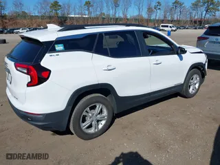 2022 GMC Terrain SLE with VIN 3GKALTEV5NL143719, listed as a IAAI auction lot 41757838 with 45,231 mi miles. Bid and sale history available at carsss.com. Image 4.