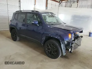 2017 Jeep Renegade Altitude with VIN ZACCJBBBXHPG41828, listed as a Copart auction lot 58229695 with 67,776 mi miles and Salvage title. Bid and sale history available at DreamBid. Image 4.