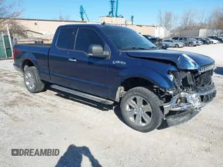 2018 Ford F-150 XL with VIN 1FTFX1EG0JKC78971, listed as a IAAI auction lot 41381191 with 93,259 mi miles. Bid and sale history available at carsss.com. Image 1.