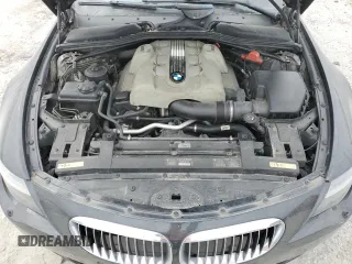 2005 BMW 6 Series 645Ci with VIN WBAEH73435B193355, listed as a Copart auction lot 76235744 with 150,474 mi miles and Salvage Title. Bid and sale history available at carsss.com. Image 11.