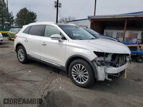2016 Lincoln MKX Select with VIN 2LMTJ8KR3GBL62465, listed as a Copart auction lot 51335855 with 147,493 mi miles and Salvage Title. Bid and sale history available at carsss.com. Image 4.