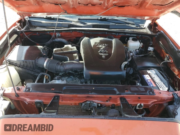 2017 Toyota Tacoma SR5 with VIN 3TMCZ5AN5HM079796, listed as a Copart auction lot 54270345 with 96,032 mi miles and Salvage Title. Bid and sale history available at DreamBid. Image 11.