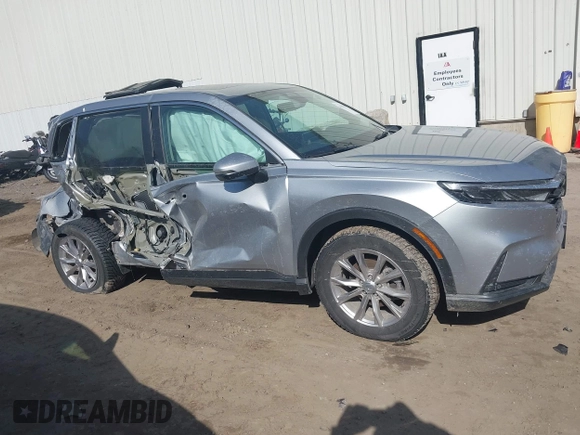 2025 Honda CR-V EX-L with VIN 2HKRS4H78SH403496, listed as a IAAI auction lot 41802900 with 11,589 mi miles and . Bid and sale history available at DreamBid. Image 13.