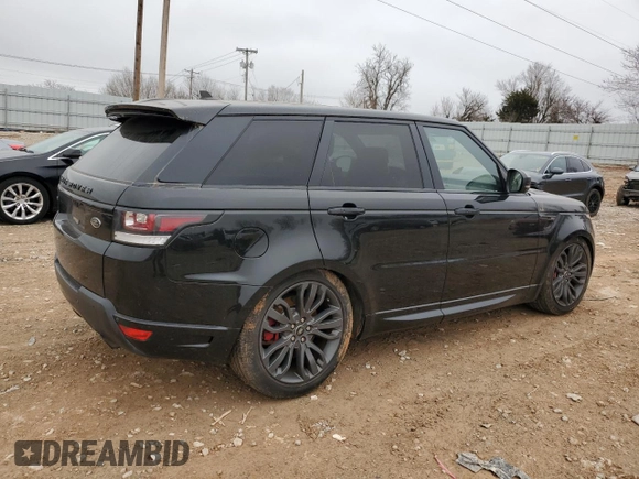 2016 Land Rover Range Rover Sport HSE with VIN SALWS2PF1GA593648, listed as a Copart auction lot 47651635 with 79,422 mi miles and Clean title. Bid and sale history available at DreamBid. Image 3.