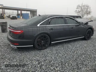 2021 Audi A8 with VIN WAU8EAF82MN013779, listed as a Copart auction lot 86869184 with 0 mi miles and Salvage Title. Bid and sale history available at carsss.com. Image 3.