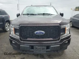 2018 Ford F-150 XL with VIN 1FTEW1EP3JKE71890, listed as a Copart auction lot 50772115 with 47,197 mi miles and Salvage Title. Bid and sale history available at carsss.com. Image 5.