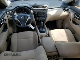 2016 Nissan Rogue SV with VIN KNMAT2MT1GP622345, listed as a Copart auction lot 50337225 with 115,457 mi miles and Salvage Title. Bid and sale history available at carsss.com. Image 8.