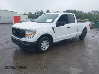 2022 Ford F-150 XL z VIN 1FTEX1CB9NKD99071, wystawiony jako IAAI lot #42377595 z przebiegiem 144 759 mil mil oraz . Historia ofert i sprzedaży dostępna na DreamBid. Obrazek 2.