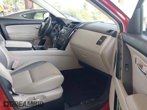 2012 Mazda CX-9 Touring with VIN JM3TB2CA0C0352773, listed as a IAAI auction lot 42676127 with 201,462 mi miles and . Bid and sale history available at DreamBid. Image 5.
