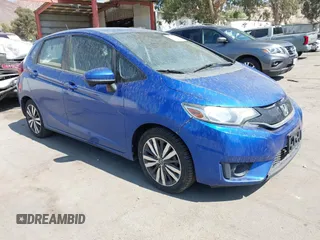 2015 Honda Fit EX-L z VIN 3HGGK5H85FM730218, wystawiony jako IAAI lot #42818190 z przebiegiem 153 822 mil mil oraz . Historia ofert i sprzedaży dostępna na DreamBid. Obrazek 1.