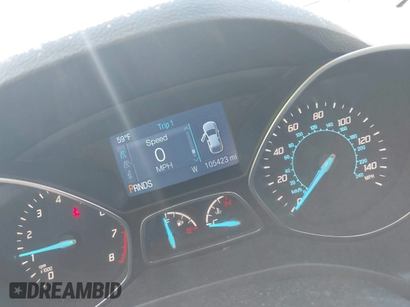 2014 Ford Escape SE with VIN 1FMCU9GX5EUD36442, listed as a IAAI auction lot 41984241 with 105,423 mi miles. Bid and sale history available at carsss.com. Image 15.