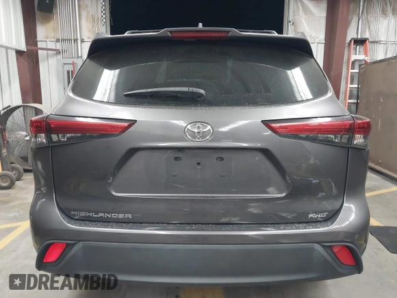 2021 Toyota Highlander L with VIN 5TDCZRBH2MS146641, listed as a IAAI auction lot 42237613 with 68,480 mi miles and . Bid and sale history available at DreamBid. Image 17.