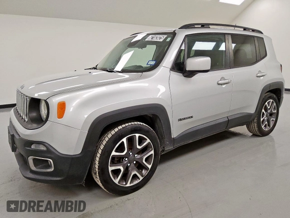 2017 Jeep Renegade Latitude with VIN ZACCJABB1HPE40278, listed as a Copart auction lot 62182025 with 89,290 mi miles and Clean title. Bid and sale history available at DreamBid. Image 1.