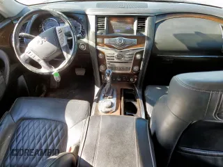 2018 Infiniti QX80 with VIN JN8AZ2NEXJ9195620, listed as a Copart auction lot 57509485 with 92,051 mi miles and Clean title. Bid and sale history available at DreamBid. Image 8.