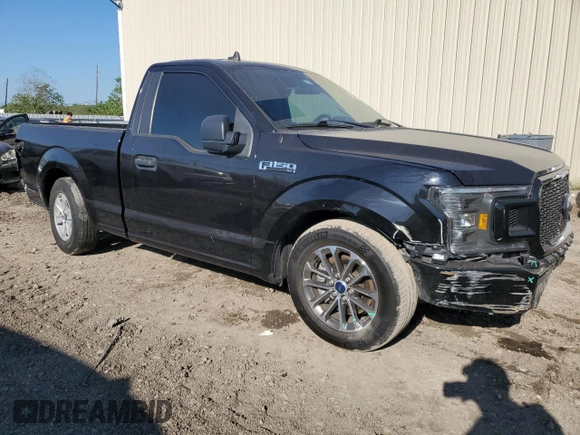 2020 Ford F-150 XL with VIN 1FTMF1C5XLKF15450, listed as a Copart auction lot 79884874 with 32,575 mi miles and Salvage Title. Bid and sale history available at carsss.com. Image 4.