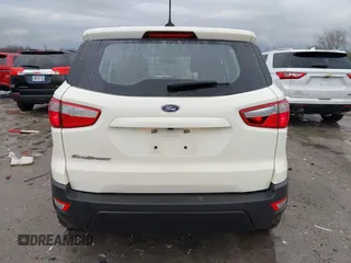 2021 Ford EcoSport S with VIN MAJ3S2FE8MC405765, listed as a IAAI auction lot 41913832 with 63,293 mi miles and . Bid and sale history available at DreamBid. Image 16.