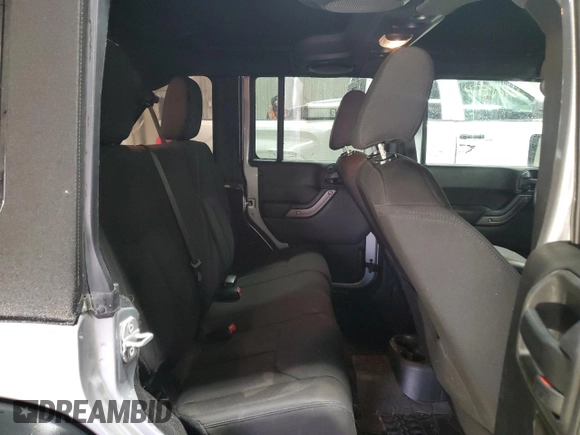 2014 Jeep Wrangler Unlimited Sport with VIN 1C4BJWDG9EL140263, listed as a Copart auction lot 47652785 with 39,493 mi miles and Salvage Title. Bid and sale history available at DreamBid. Image 10.