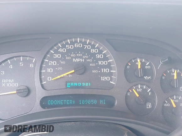 2004 Chevrolet Silverado 1500 Z71 with VIN 2GCEK19T041152888, listed as a IAAI auction lot 42121958 with 109,050 mi miles. Bid and sale history available at carsss.com. Image 7.