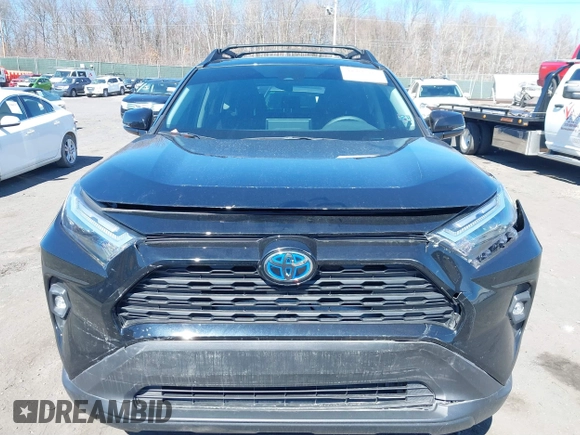 2023 Toyota RAV4 Hybrid XLE with VIN 2T3UWRFV6PW184454, listed as a IAAI auction lot 41903018 with 24,632 mi miles. Bid and sale history available at carsss.com. Image 12.