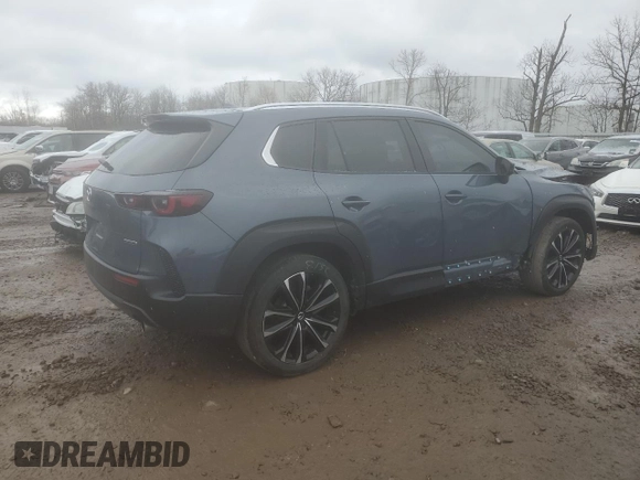 2023 Mazda CX-50 S Premium Plus with VIN 7MMVABEM3PN101329, listed as a Copart auction lot 85211514 with 44,245 mi miles and Salvage Title. Bid and sale history available at DreamBid. Image 3.