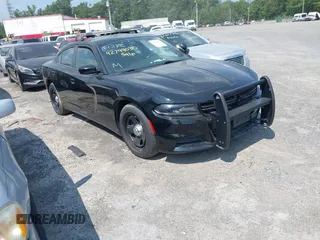 2017 Dodge Charger Police with VIN 2C3CDXAT9HH608680, listed as a IAAI auction lot 42749030 with 88,549 mi miles and . Bid and sale history available at DreamBid. Image 1.