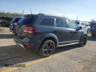 2018 Dodge Journey Crossroad with VIN 3C4PDDGG7JT430593, listed as a Copart auction lot 53164995 with 130,421 mi miles and Clean Title. Bid and sale history available at carsss.com. Image 3.