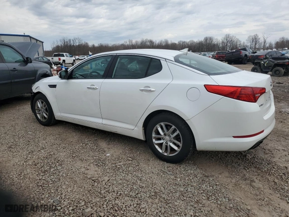 2012 Kia Optima LX with VIN 5XXGM4A78CG070001, listed as a Copart auction lot 53621355 with 111,034 mi miles and Salvage Title. Bid and sale history available at carsss.com. Image 2.