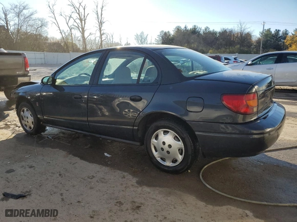 2002 Saturn SL with VIN 1G8ZH52802Z105078, listed as a Copart auction lot 78081654 with 0 mi miles and Non Repairable. Bid and sale history available at carsss.com. Image 2.